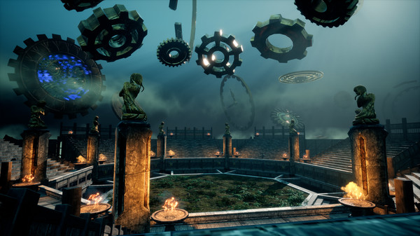 Screenshot z AeternoBlade II: Director's Rewind - Dual Gear [ Arena Mode ]
