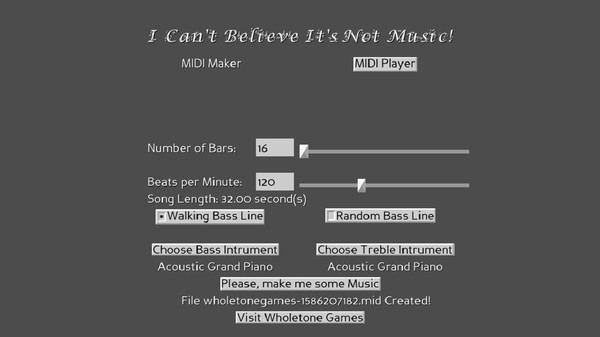 I Can't Believe It's Not Music! screenshot 4
