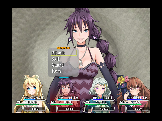 screenshot of 7 Girls War 2