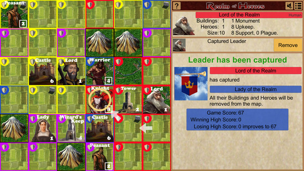 Screenshot z Realm of Heroes