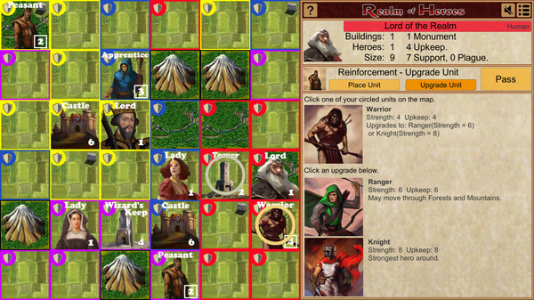 Screenshot z Realm of Heroes