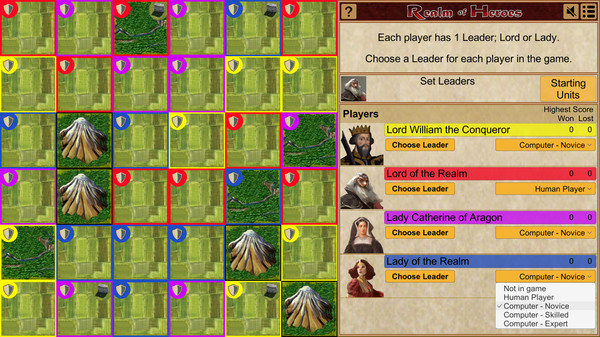 Screenshot z Realm of Heroes