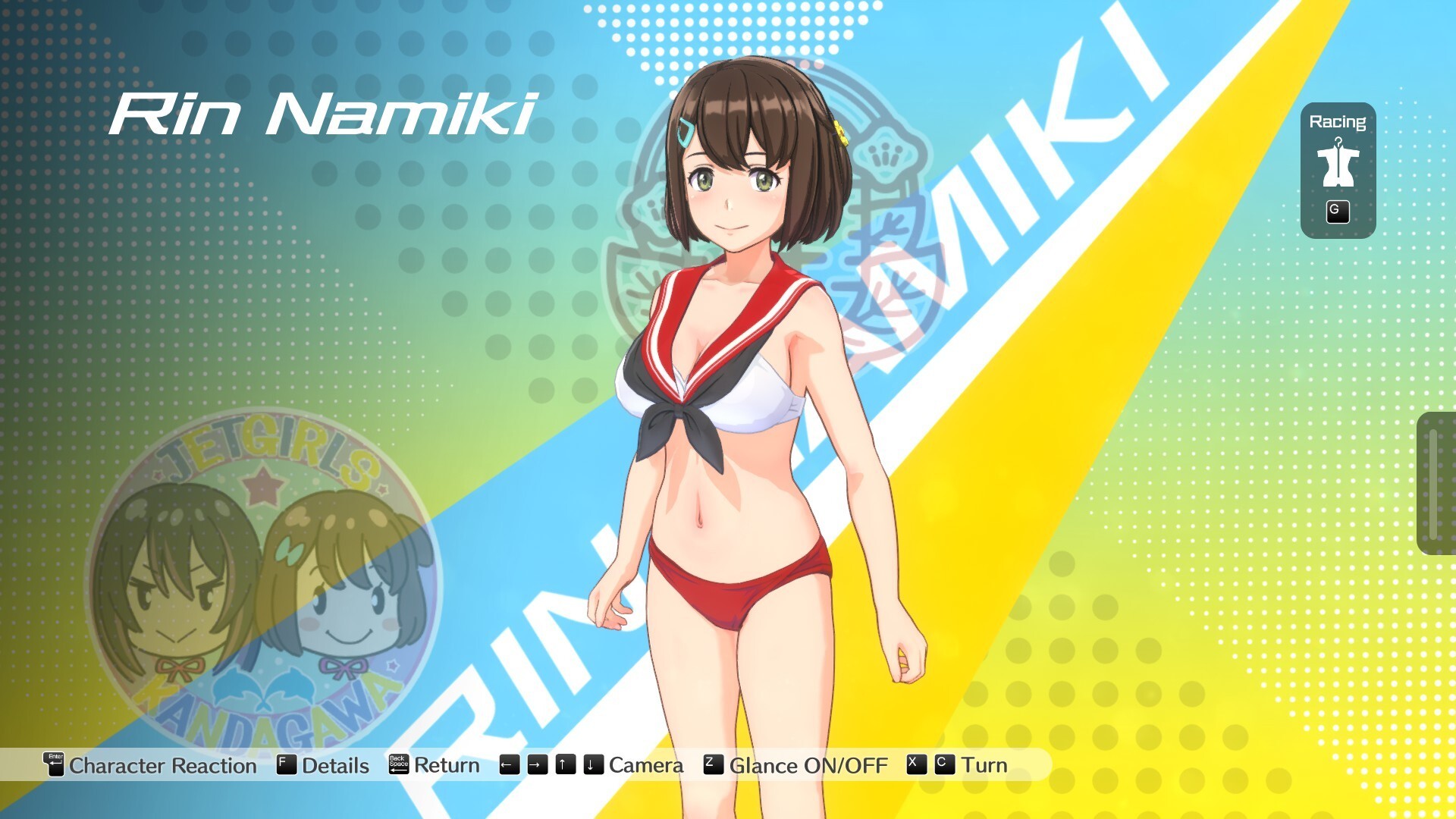 Kandagawa Jet Girls - Sailor Bikini (Strawberry Red) Featured Screenshot #1