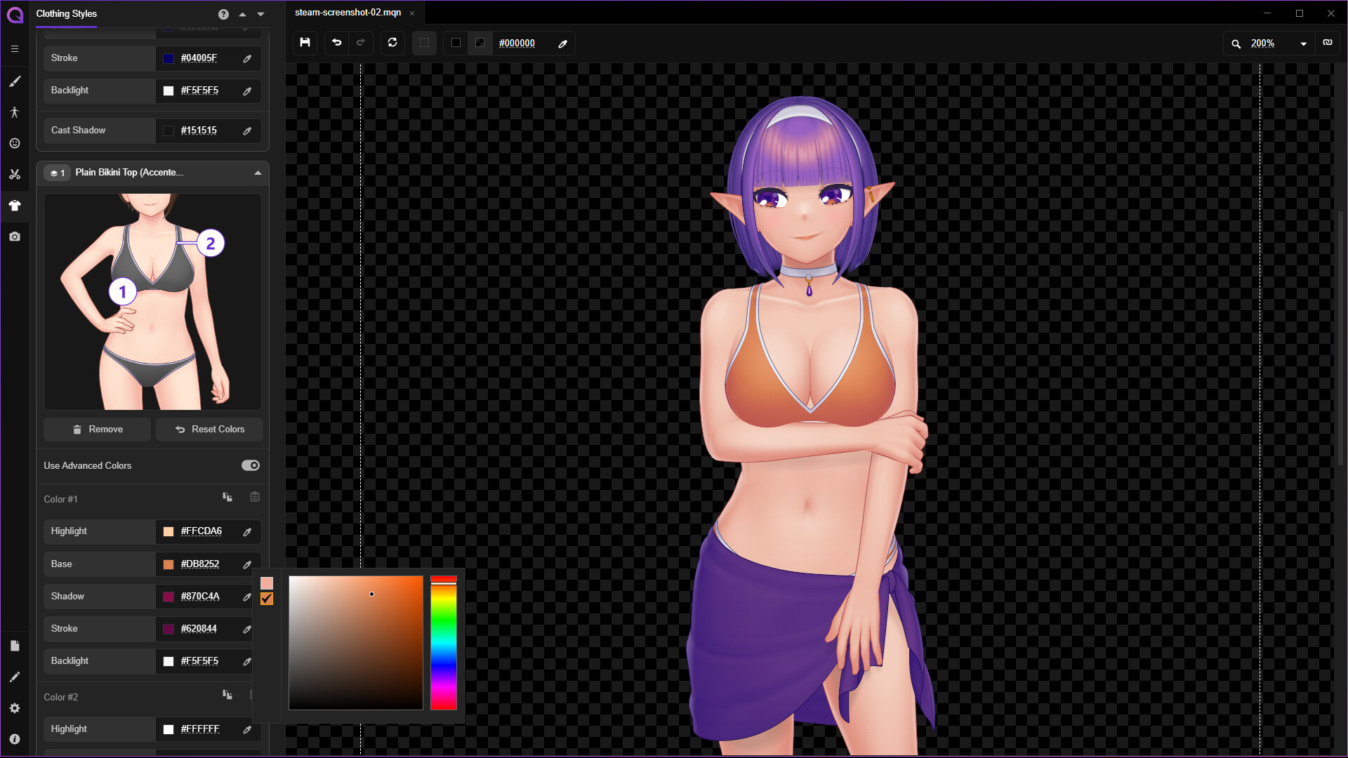 Mannequin Character Generator screenshot 1