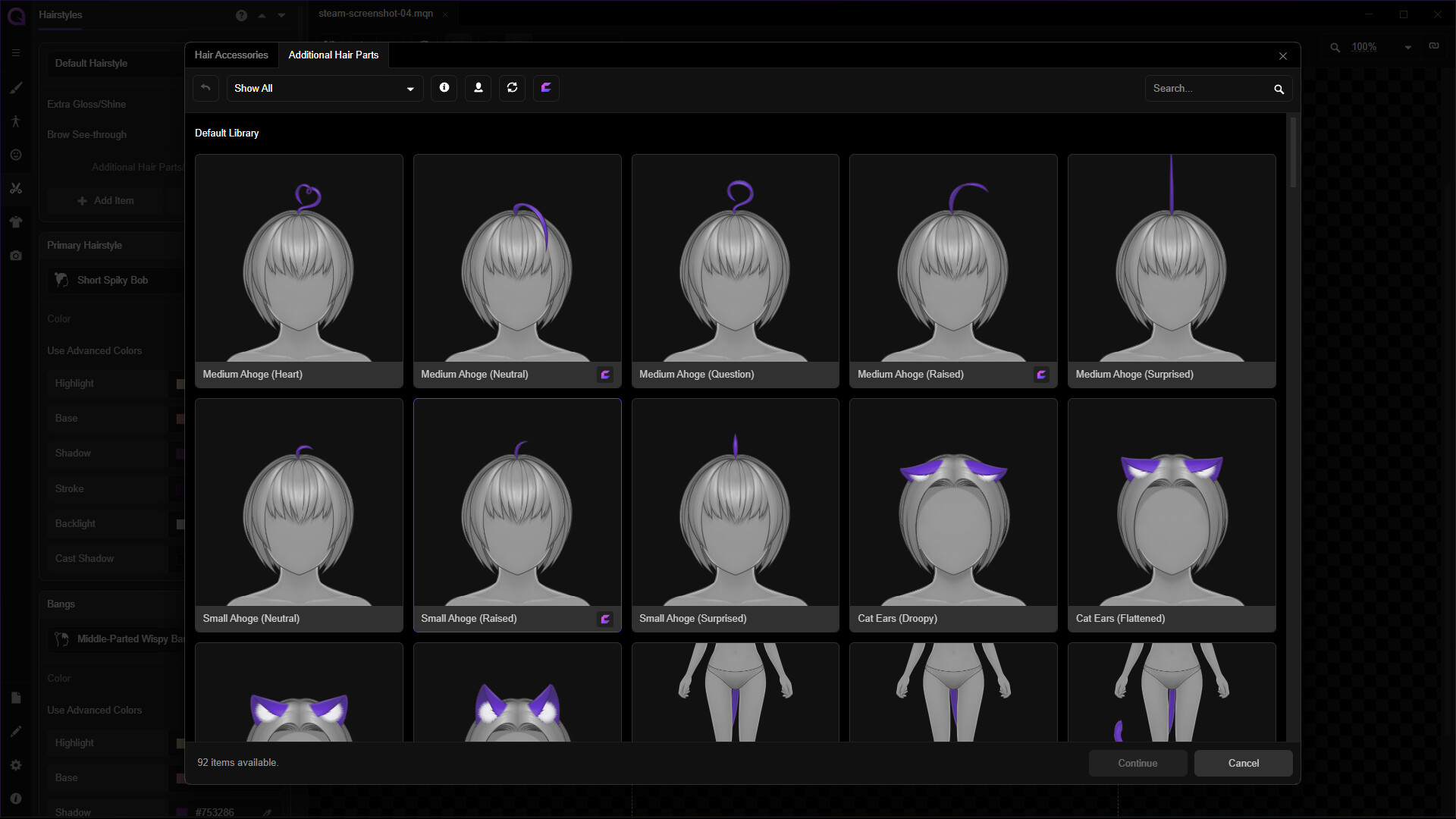 Mannequin Character Generator screenshot 4
