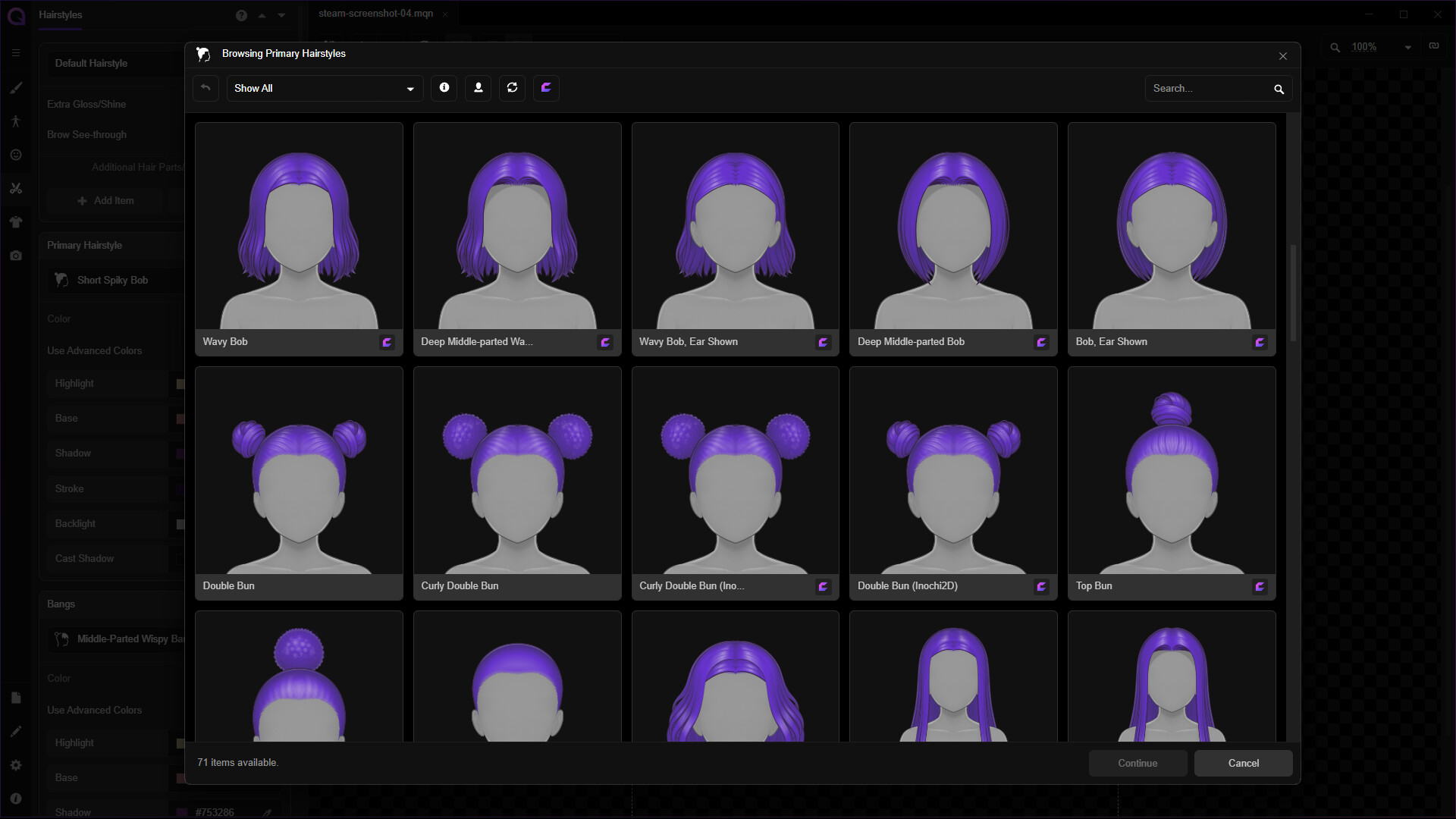 Mannequin Character Generator screenshot 6