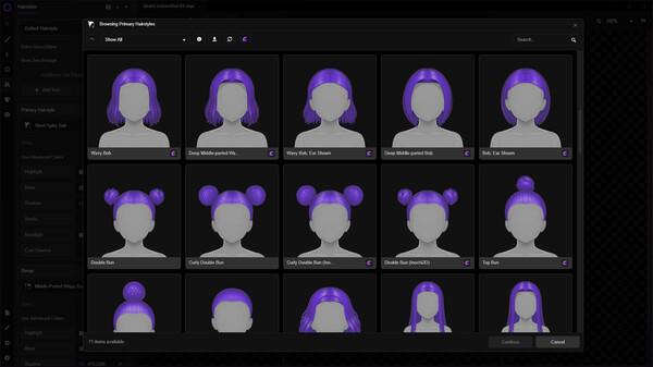 Screenshot z Mannequin Character Generator Screenshot z Mannequin Character Generator