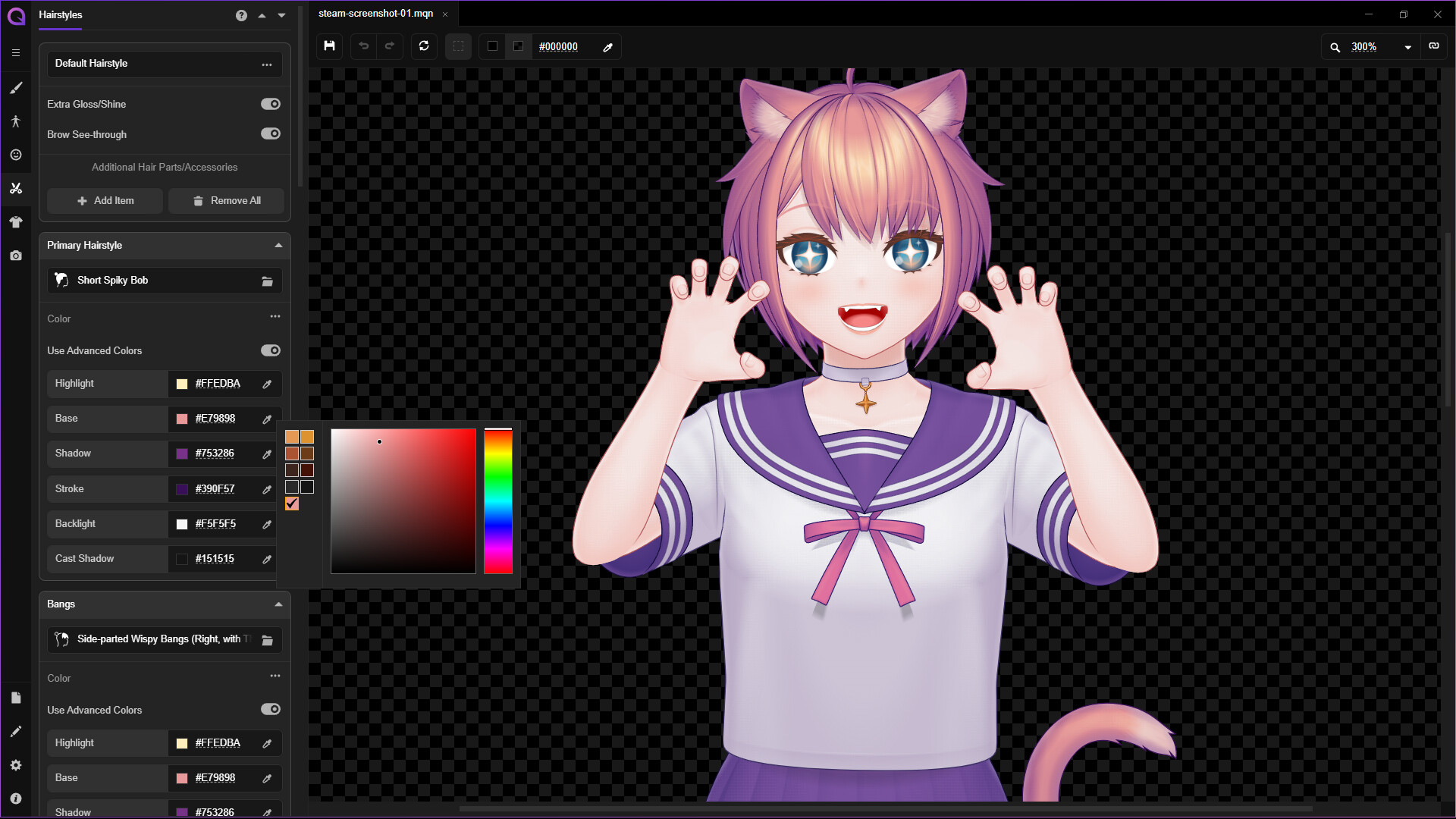 Mannequin Character Generator screenshot 2
