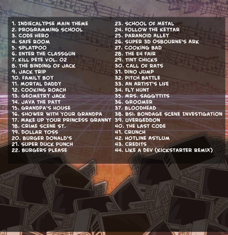 Screenshot z Indiecalypse Soundtrack