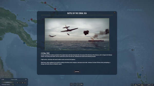 Screenshot z War on the Sea