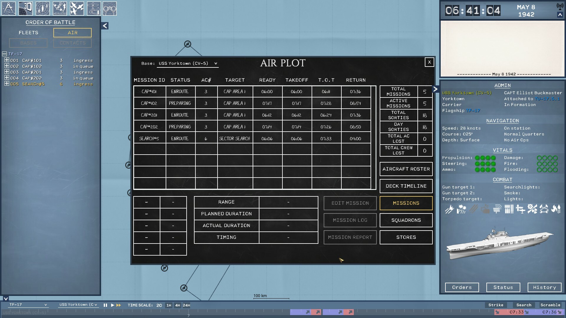 Task Force Admiral - Vol.1: American Carrier Battles screenshot #19