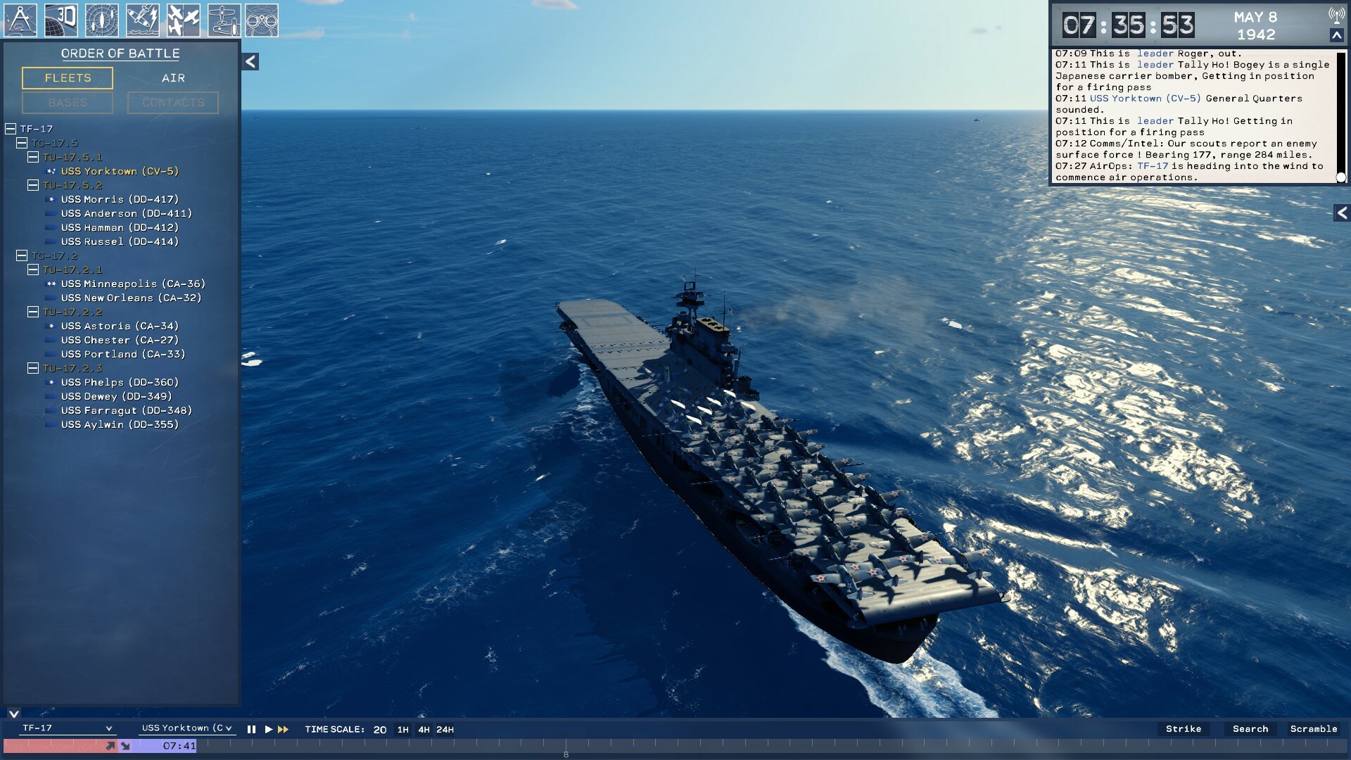 Task Force Admiral - Vol.1: American Carrier Battles screenshot #3