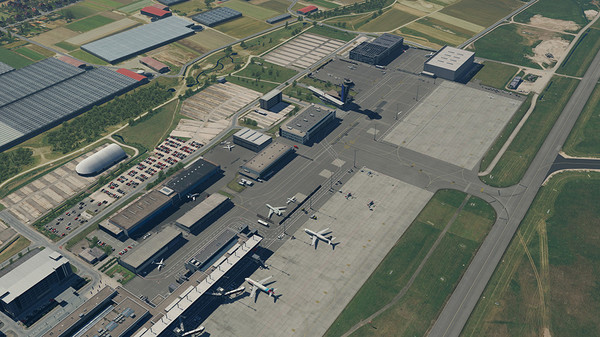 Screenshot z X-Plane 11 - Add-on: 29 Palms⁄Captain7 - EDDN - Nuremberg XP