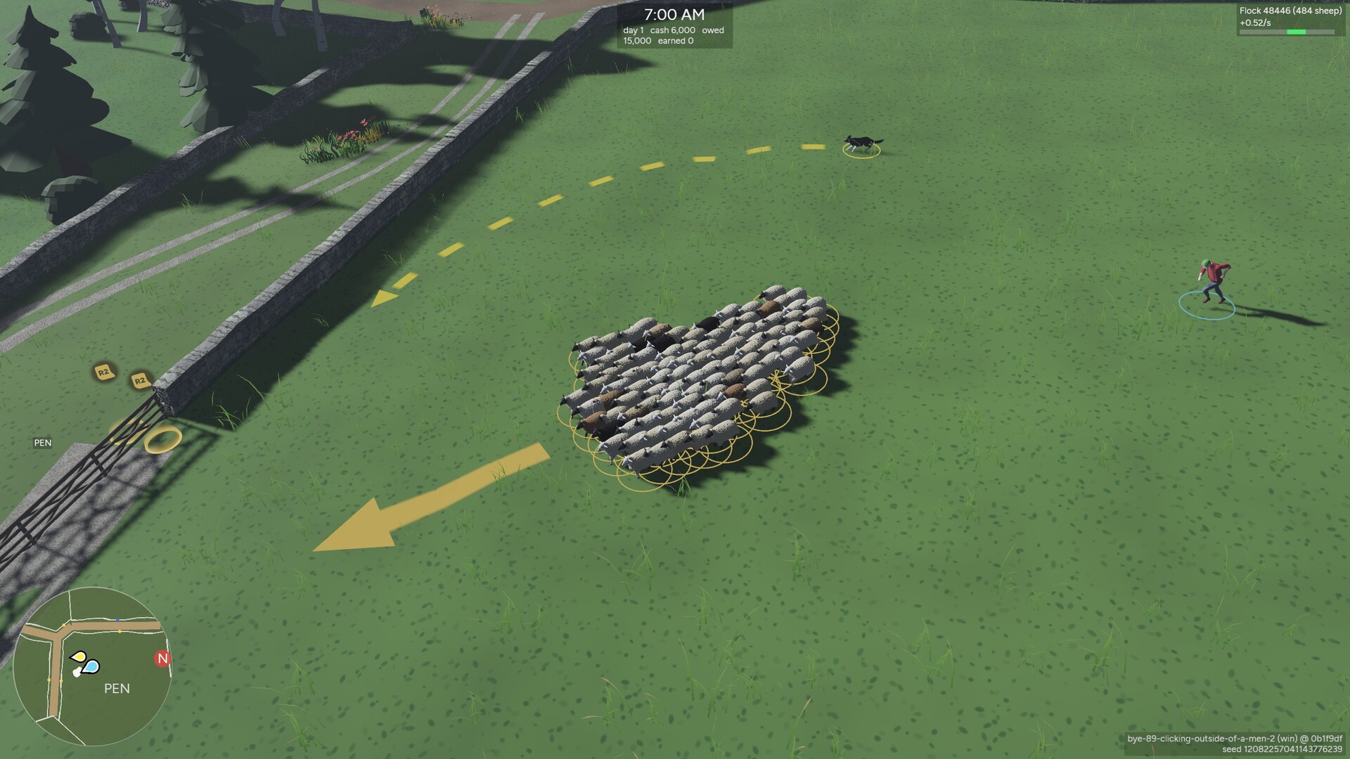 Come Bye: A Sheepdog Simulator screenshot #2