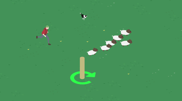 Screenshot 3 of Come Bye: A Sheepdog Simulator - more gameplay footage
