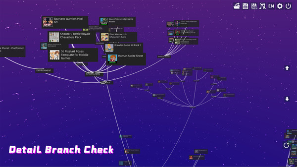 三生之树3ZENTREE - 3D NODE BASED INFORMATION SYSTEM screenshot 2