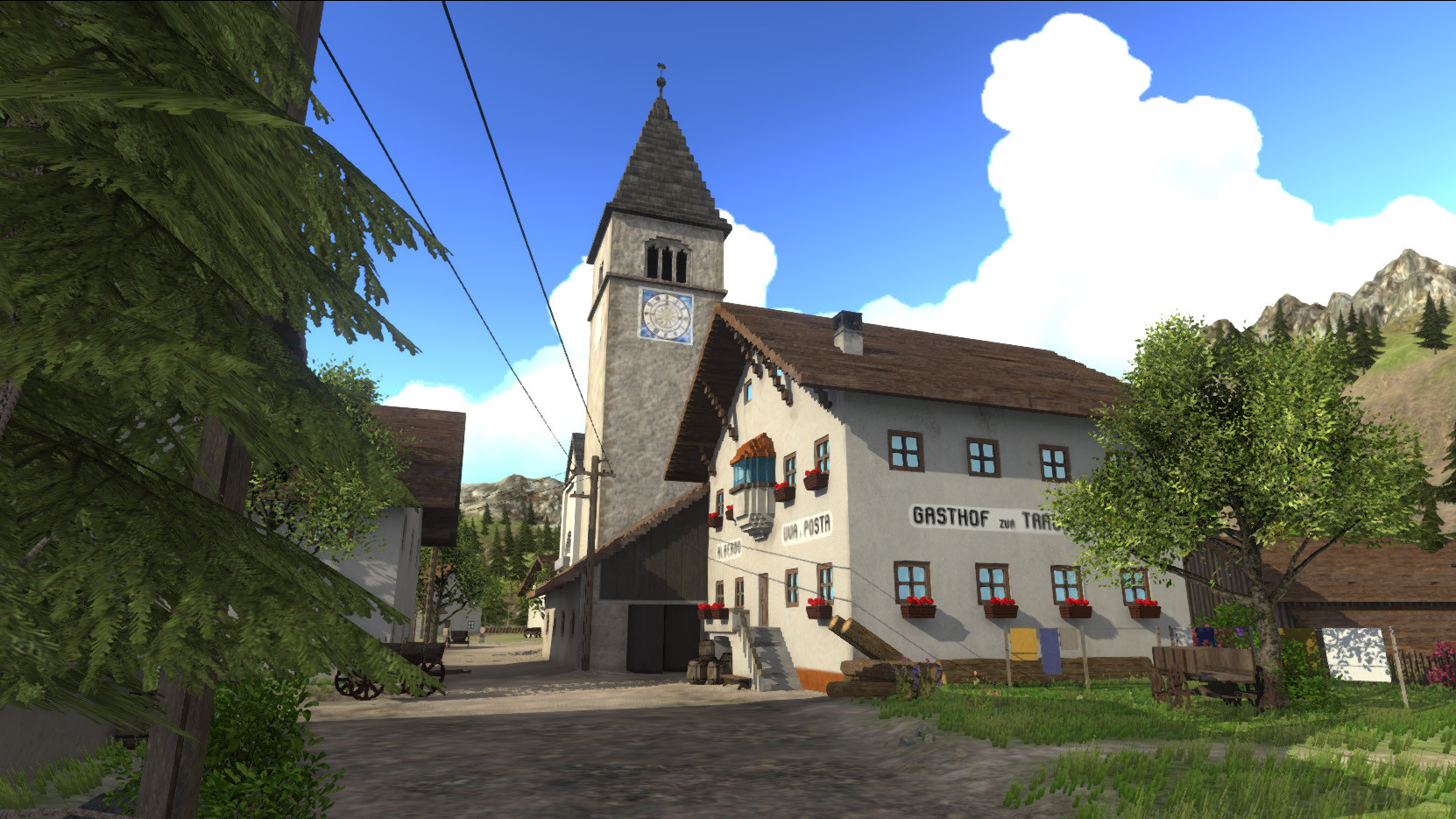 A Painter's Tale: Curon, 1950 screenshot #6