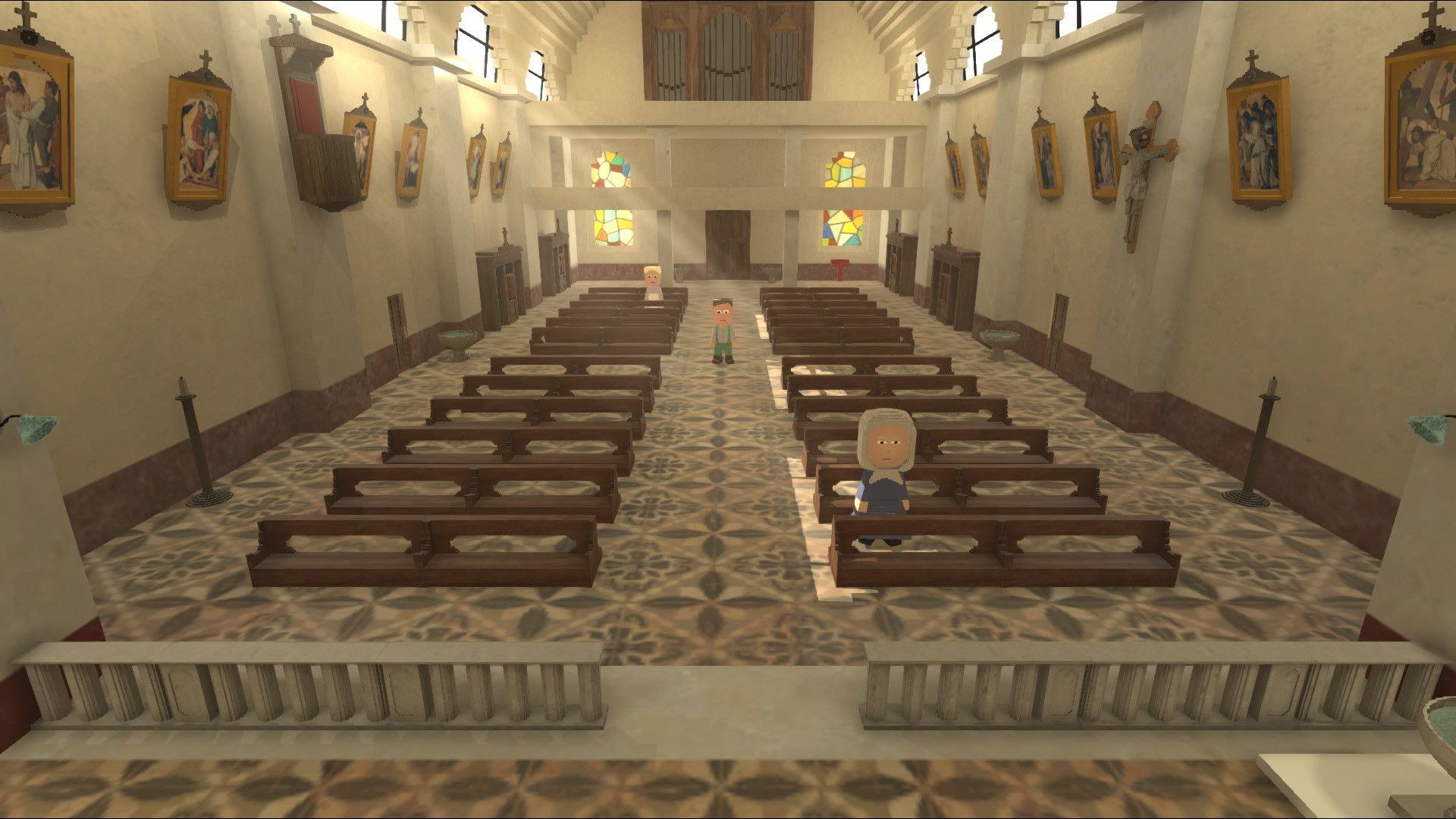 A Painter's Tale: Curon, 1950 screenshot #12