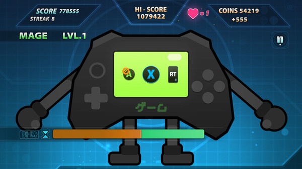 Screenshot z Game-Kun: Input Challenge Screenshot z Game-Kun: Input Challenge