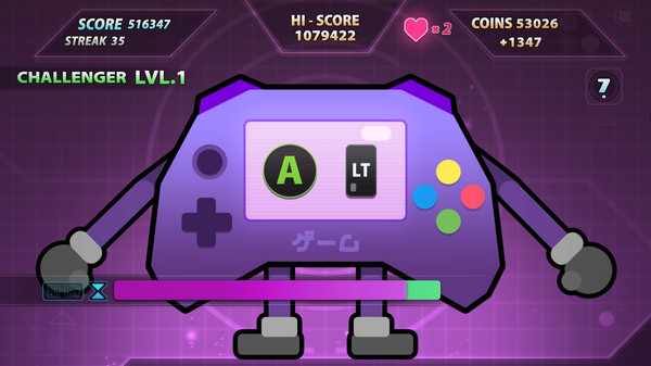 Screenshot z Game-Kun: Input Challenge Screenshot z Game-Kun: Input Challenge