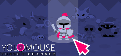 YoloMouse - Cursor Changer - Steam player count and vitality score