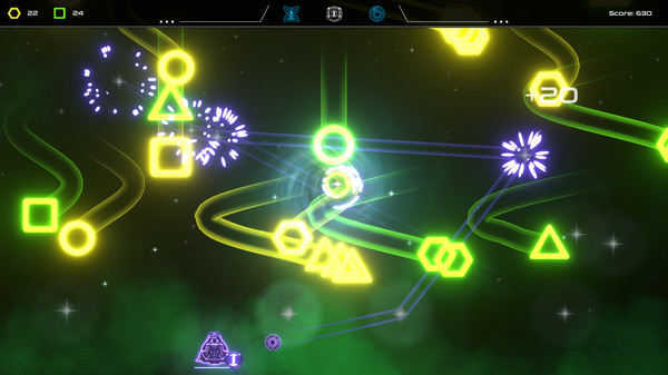 Screenshot z Geometric Feel the Beats