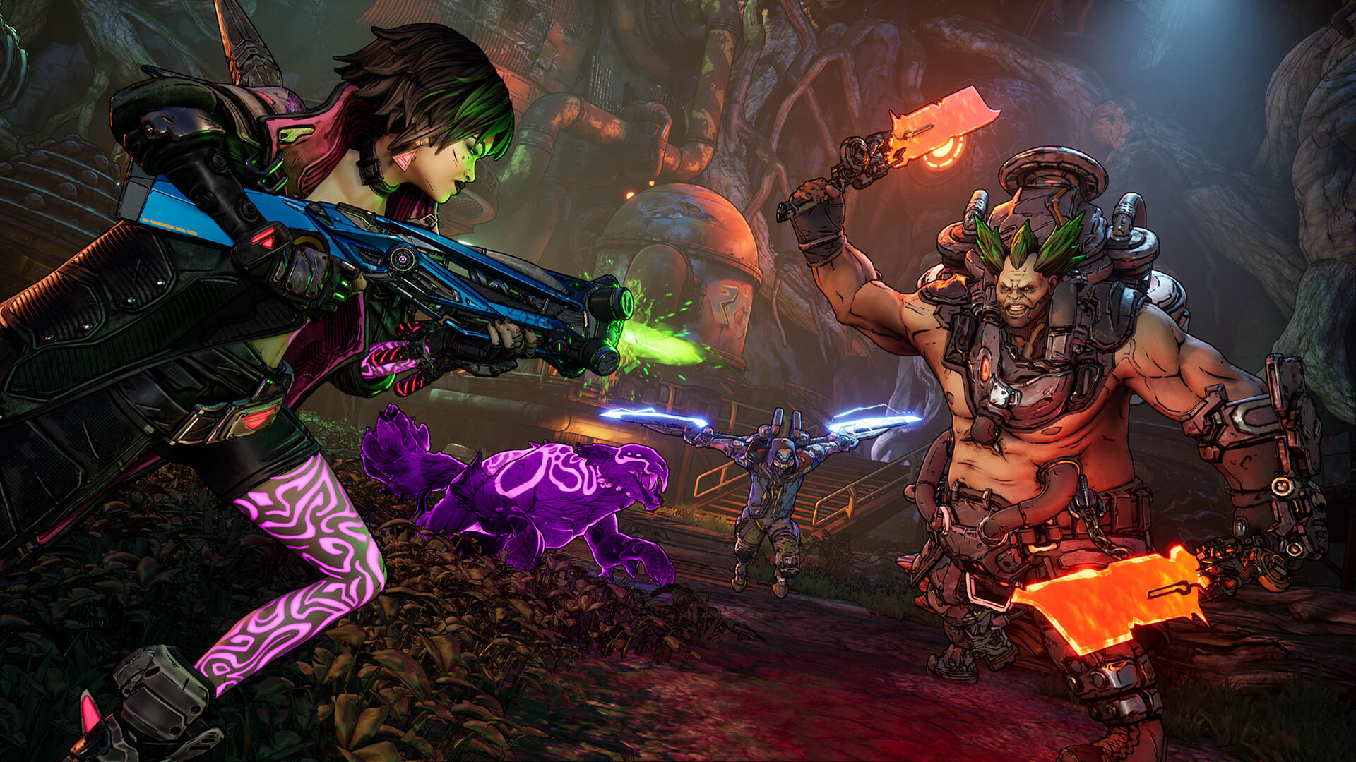 Borderlands 4 - Vault Hunters and beasts clash in the game