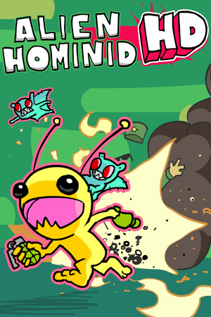 Cover art of Alien Hominid HD