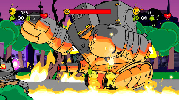 Screenshot z Alien Hominid HD