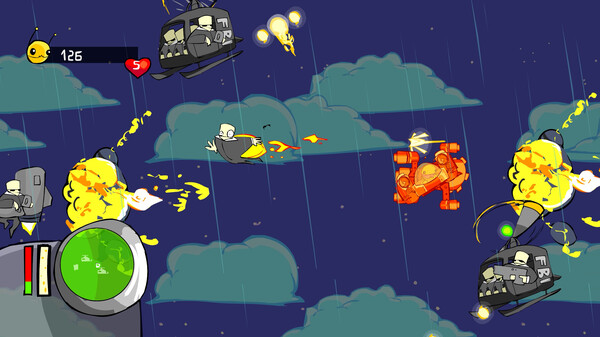 Screenshot z Alien Hominid HD