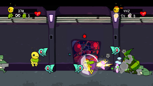Screenshot z Alien Hominid HD