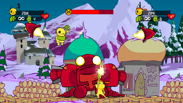 Screenshot z Alien Hominid HD