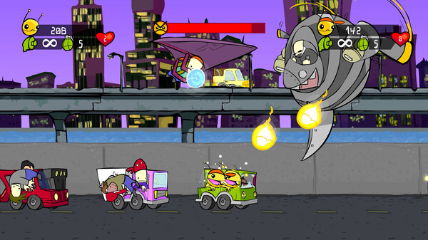 Screenshot z Alien Hominid HD