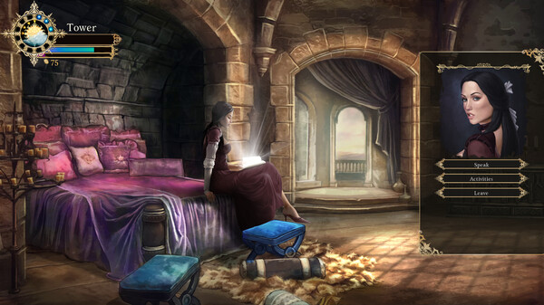 Screenshot of Three kingdoms story: Conussia gameplay showing in-action mechanics