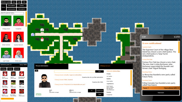 Screenshot z Mobocratic