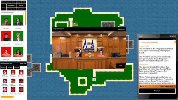 Screenshot z Mobocratic