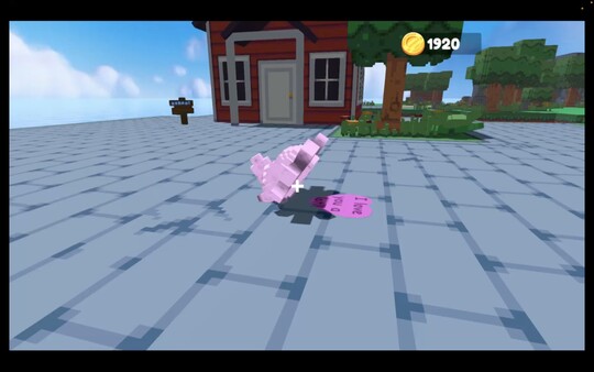 Screenshot z Voxelotl Garden