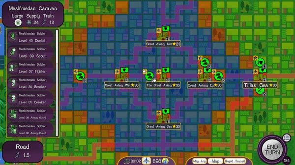 Screenshot z Godless Tactics