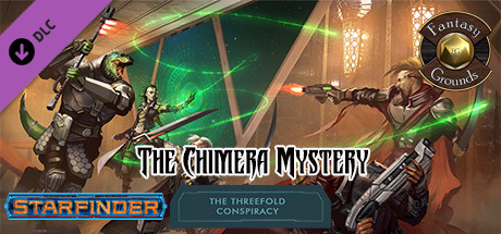 Starfinder RPG - The Threefold Conspiracy AP 1: The Chimera Mystery Header Image
