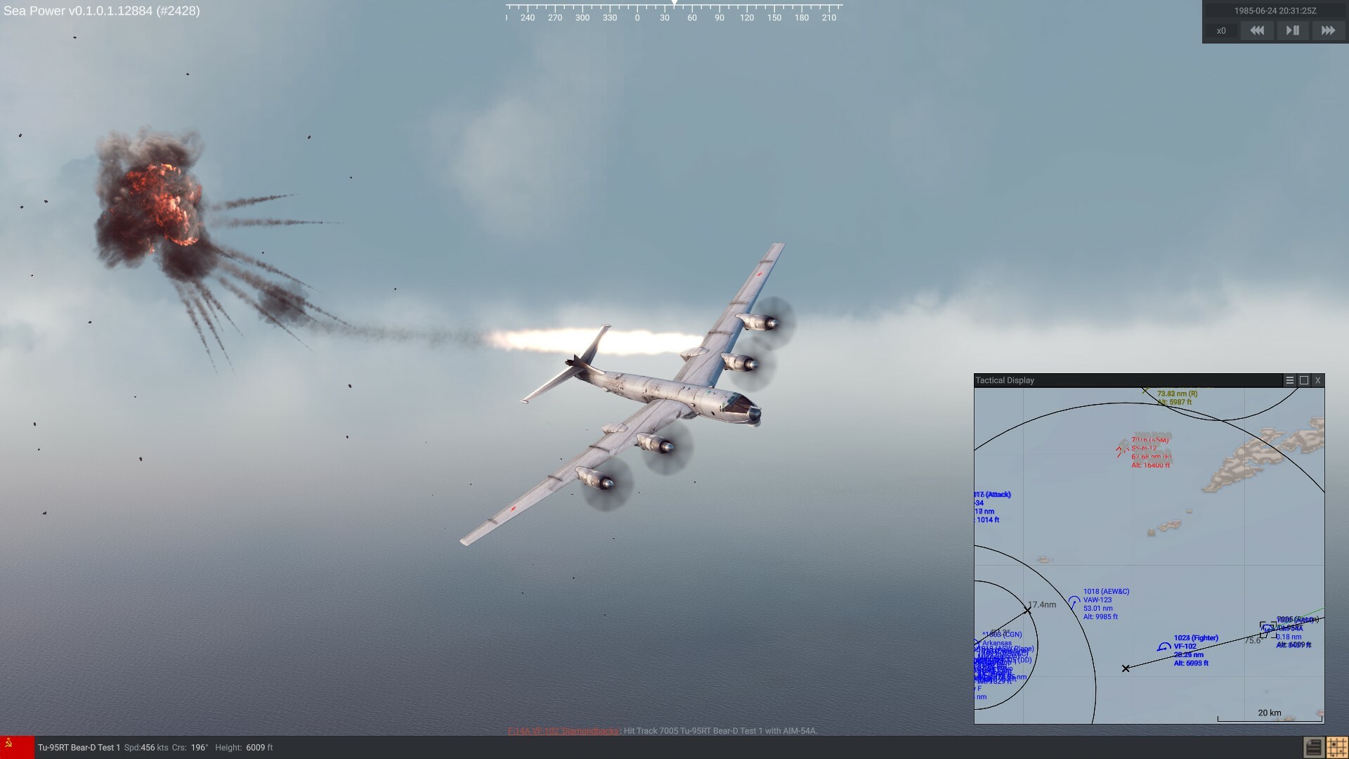 Sea Power : Naval Combat in the Missile Age – Screenshot 1