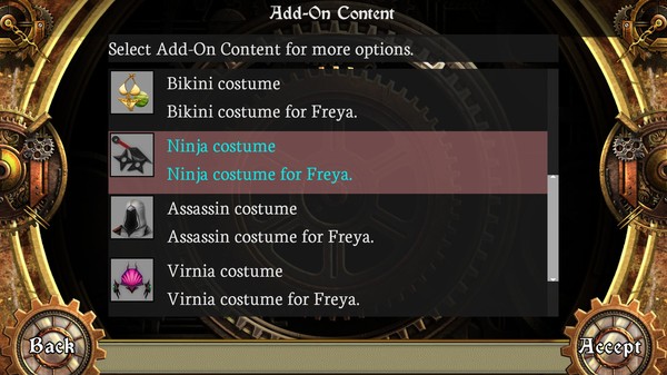 Screenshot z AeternoBlade - Ninja Costume