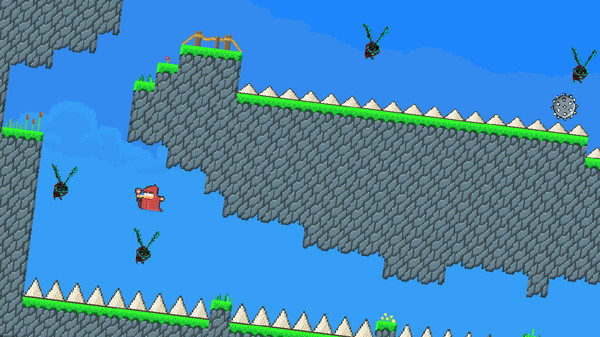 BROTHER!!! Save him! - Hardcore Platformer screenshot 5