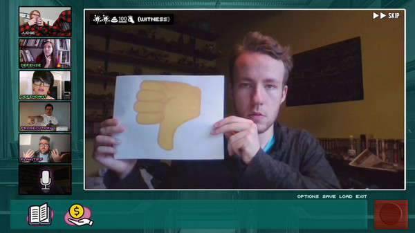 Screenshot z Internet Court