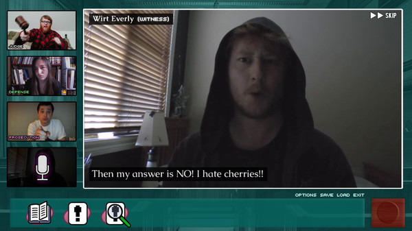 Screenshot z Internet Court