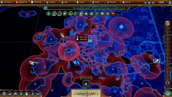 Screenshot z COVID: The Outbreak