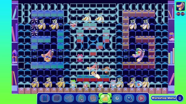 Screenshot z Bubble Bobble 4 Friends: The Baron's Workshop