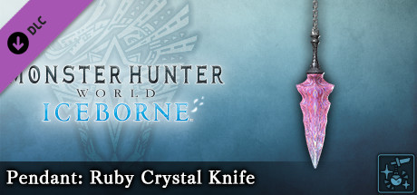 Monster Hunter World: Iceborne - Pendant: Ruby Crystal Knife banner image