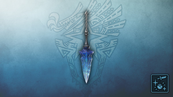 Monster Hunter World: Iceborne - Pendant: Azure Crystal Knife