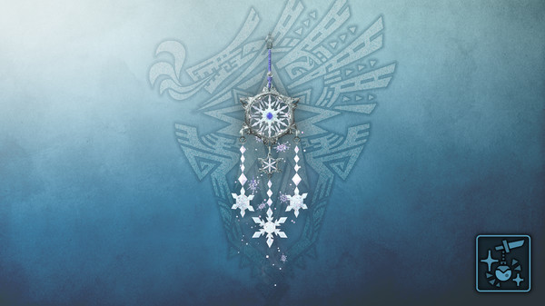 KHAiHOM.com - Monster Hunter World: Iceborne - Pendant: Velkhana Snow Talisman