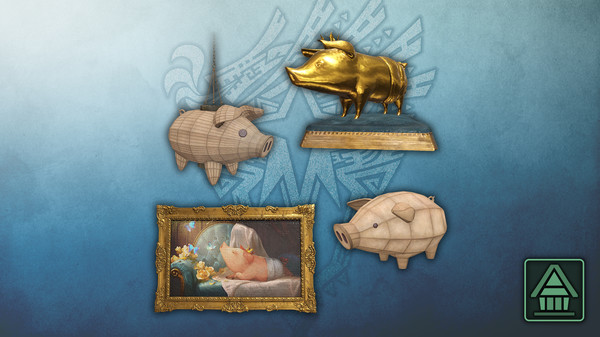 KHAiHOM.com - Monster Hunter World: Iceborne - MHW:I Room Decor: Poogie Set